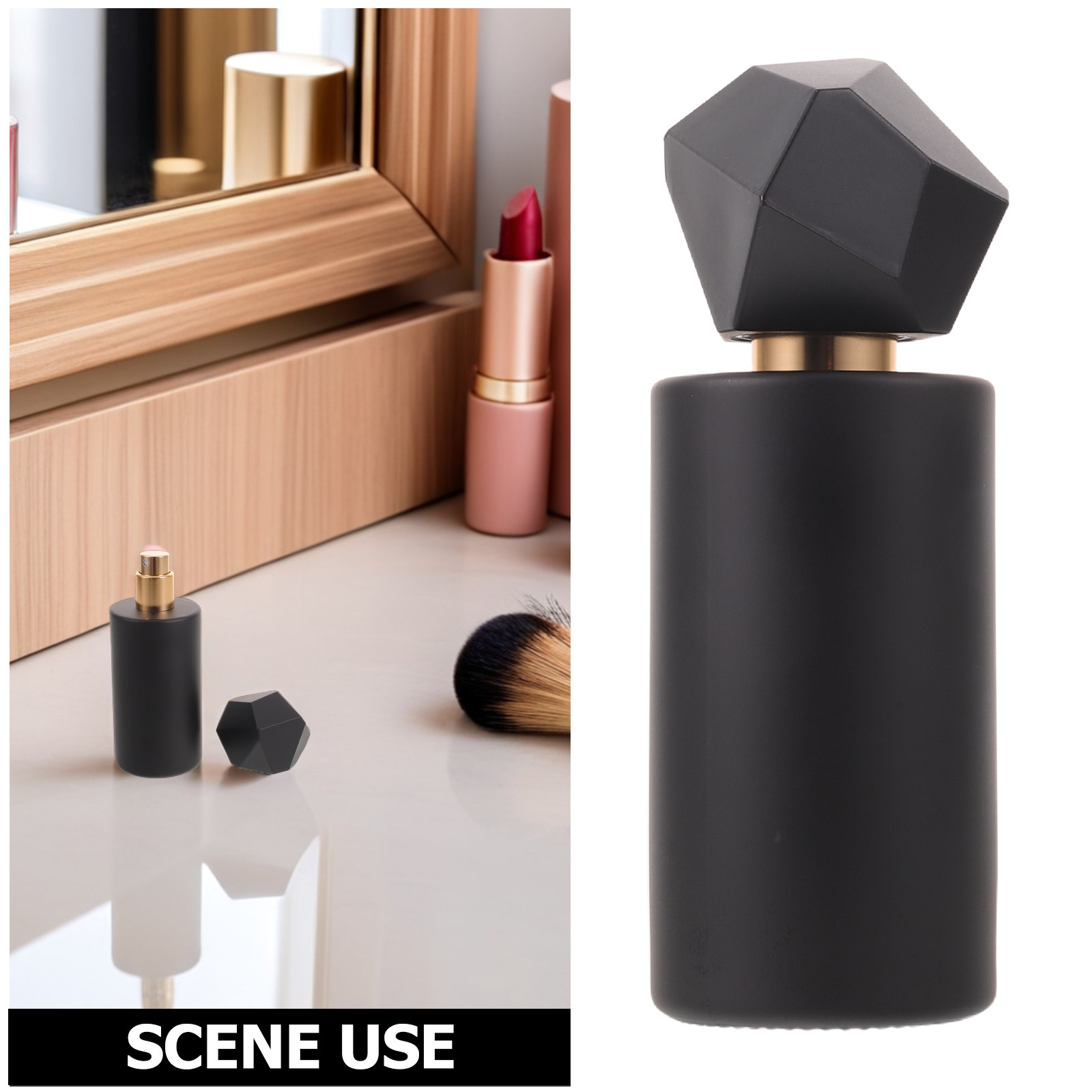 우아한 100ml 유리 향수병, 리필 가능 휴대용 여행 - Perfume Fragrance Bottle 리뷰 및 가격