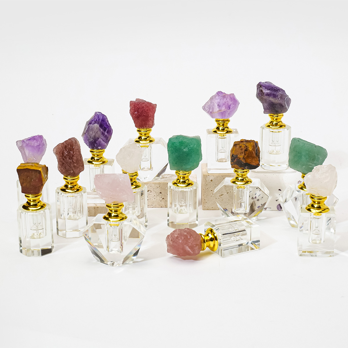 1개 천연 자수정 크리스탈 클러스터 힐링 스톤 에센셜  - Perfume Fragrance House 리뷰 및 가격