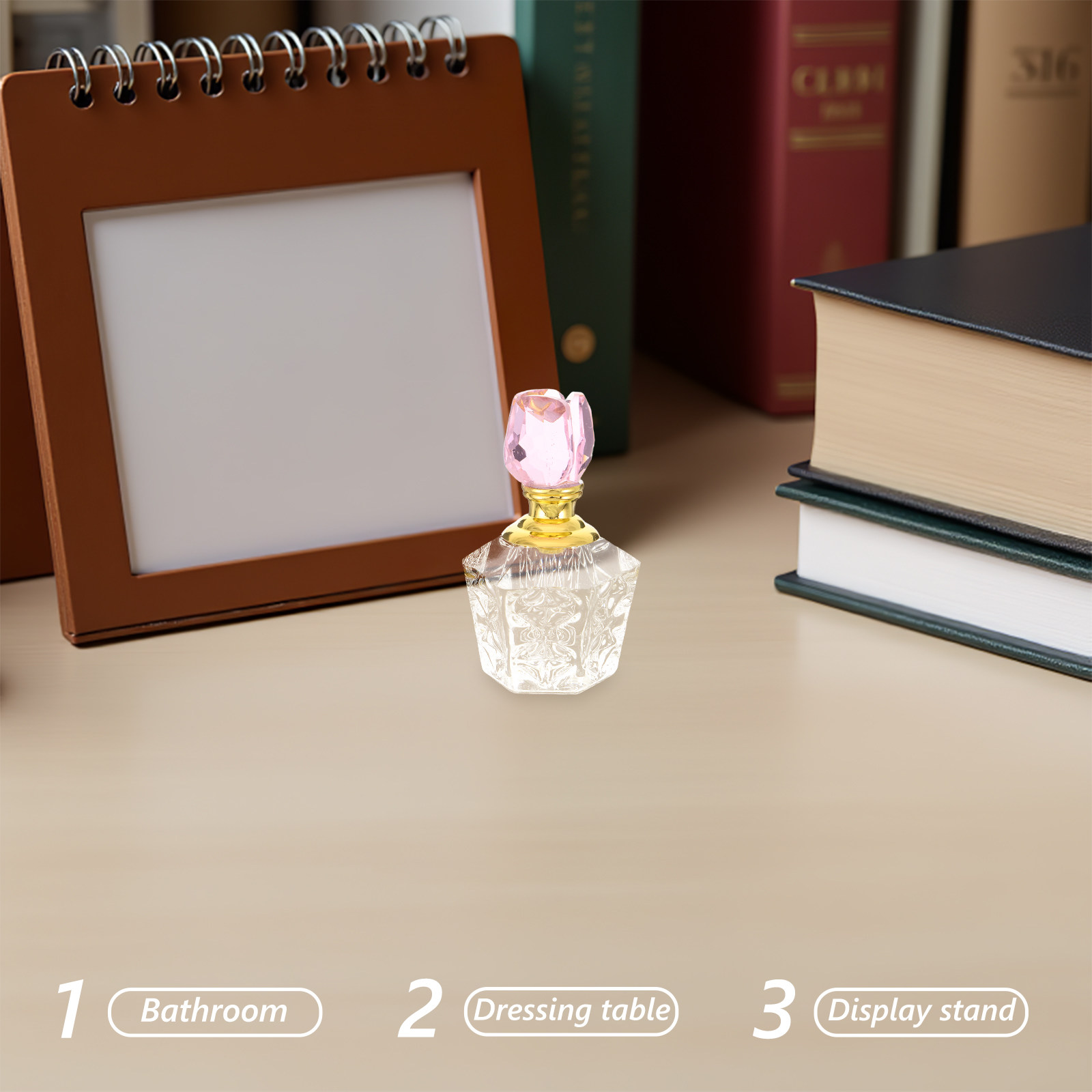 리필 가능한 크리스탈 향수병, 빈 인조 크리스탈 장미  - Perfume Fragrance Bottle 리뷰 및 가격