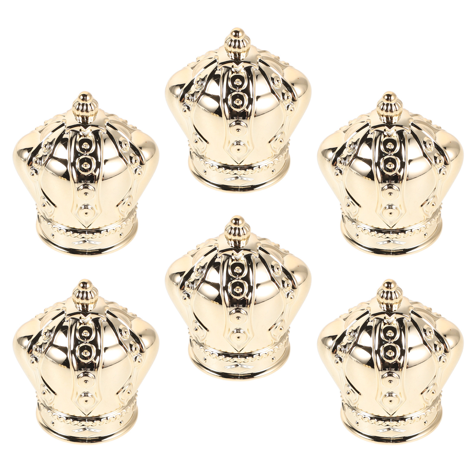 6Pcs 향수병 캡 교체 플라스틱 크라운 디자인 누출  - Perfume Fragrance Bottle 리뷰 및 가격